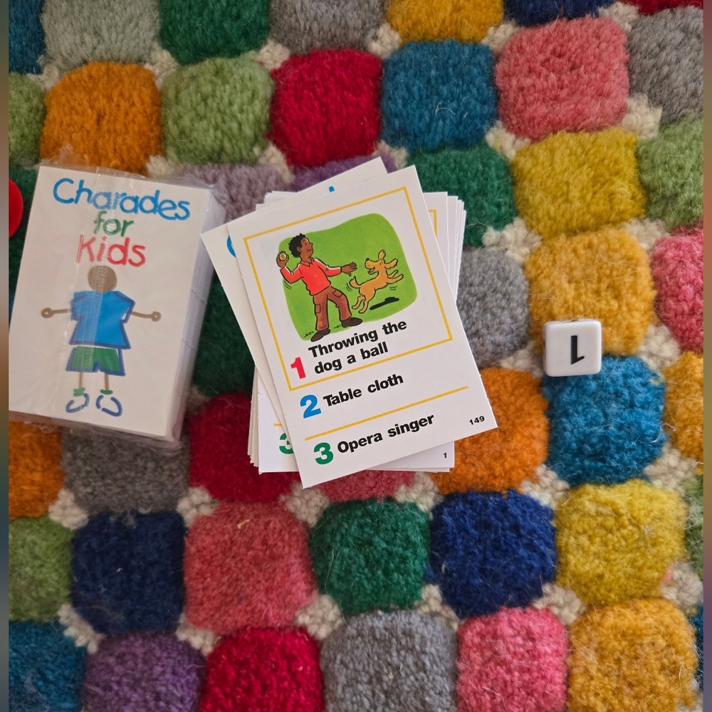 Charades for Kids Game Set